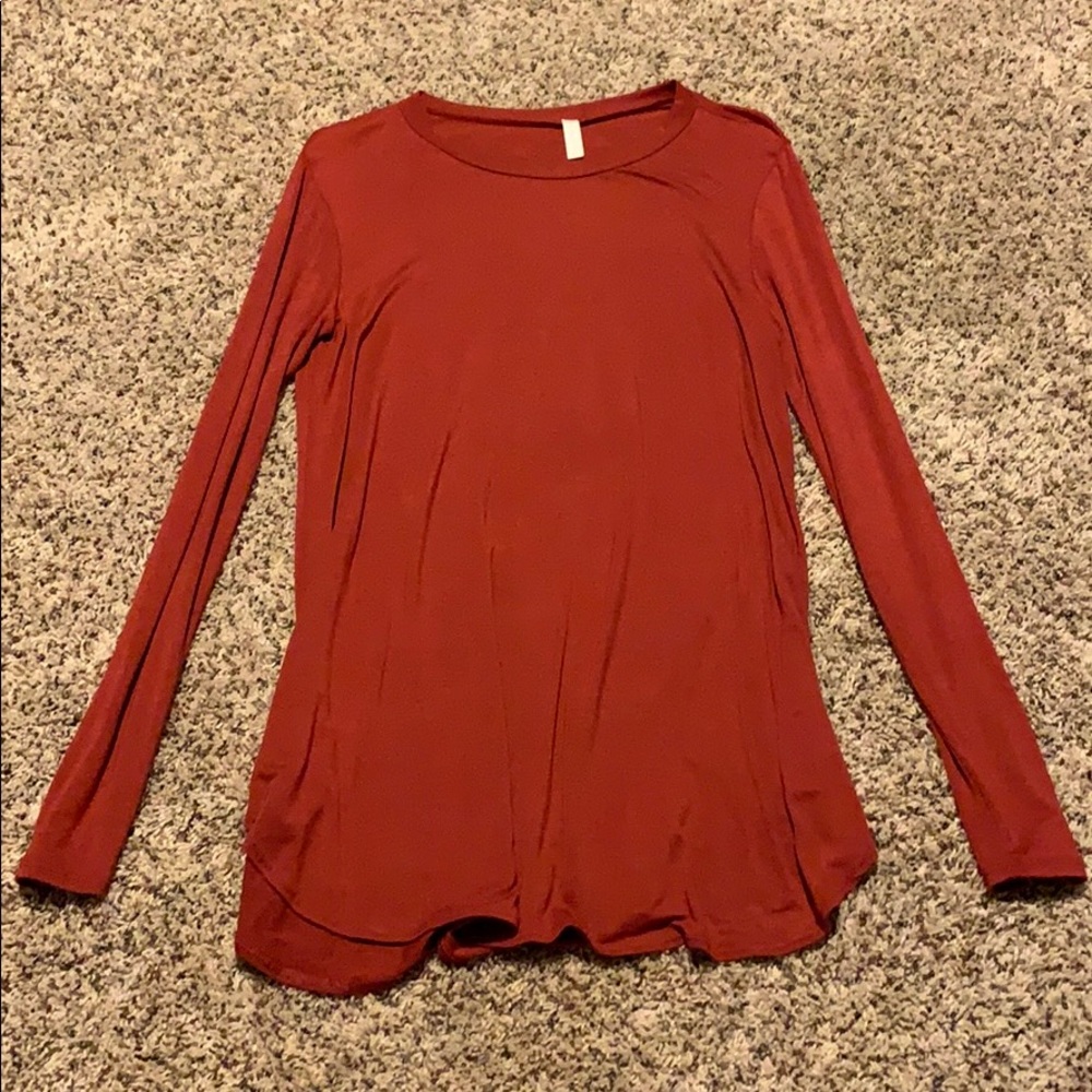PINK BLUSH long sleeve maternity top